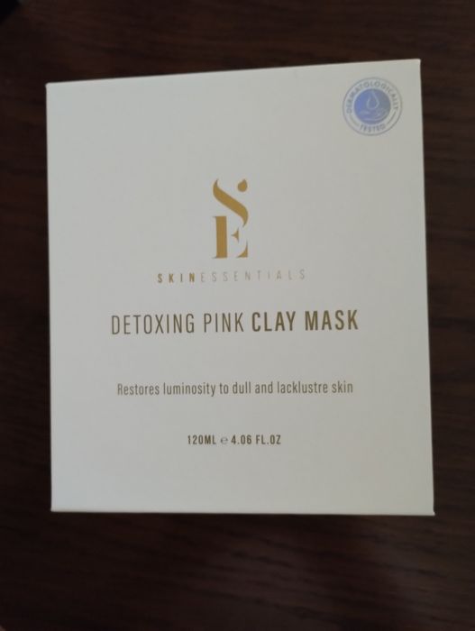 Розовая маска Pink clay mask