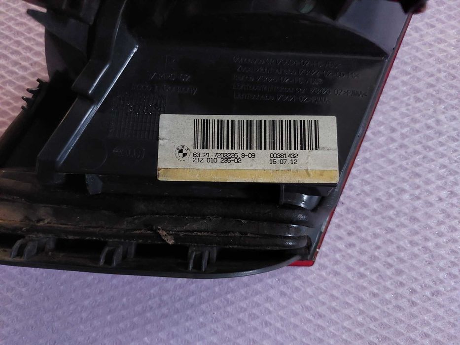 Stop dreapta haion BMW F10 F18 Cod 7203226