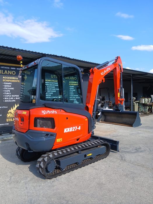 Miniexcavator kubota KX 27- 2700 kg