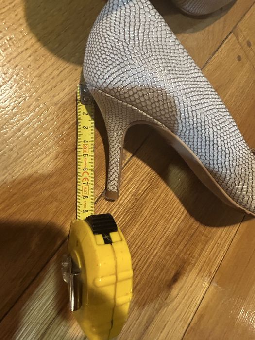Pantofi din piele naturala, 38, Anna Cori.