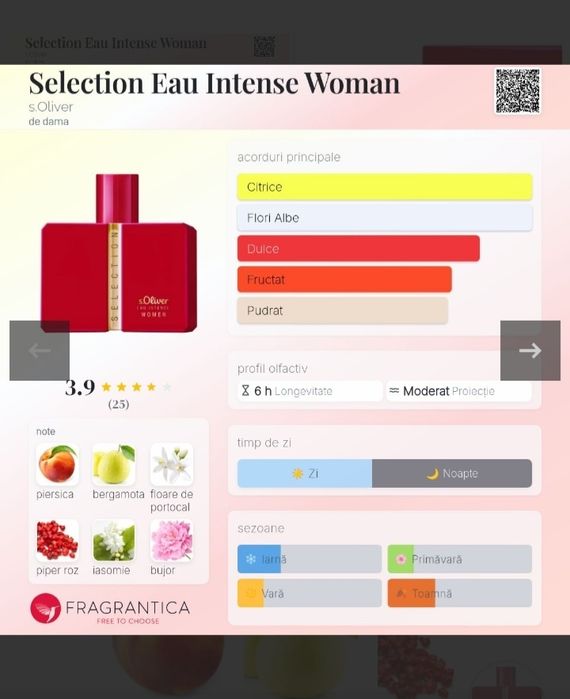 S.Oliver Eau de Parfum Woman 30ml