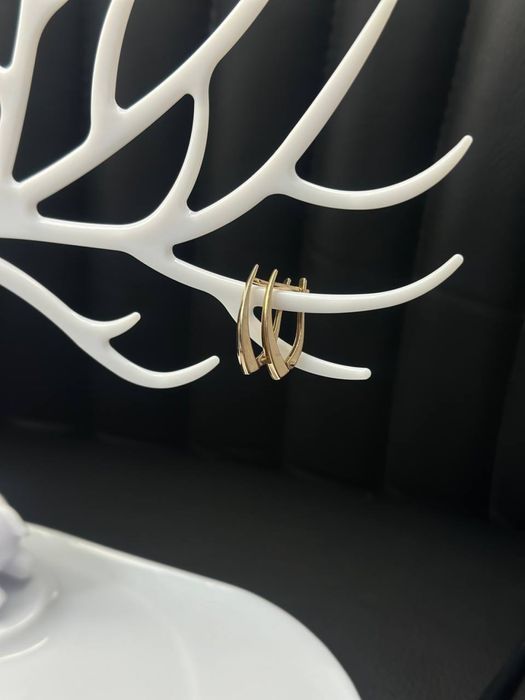 Золотые серьги/BariBarShop/0•0•12