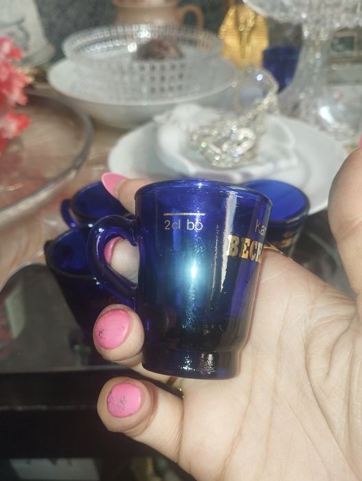 Vând cesti shot cobalt