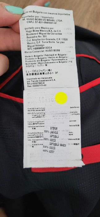 Sacou lana hugo masura 48