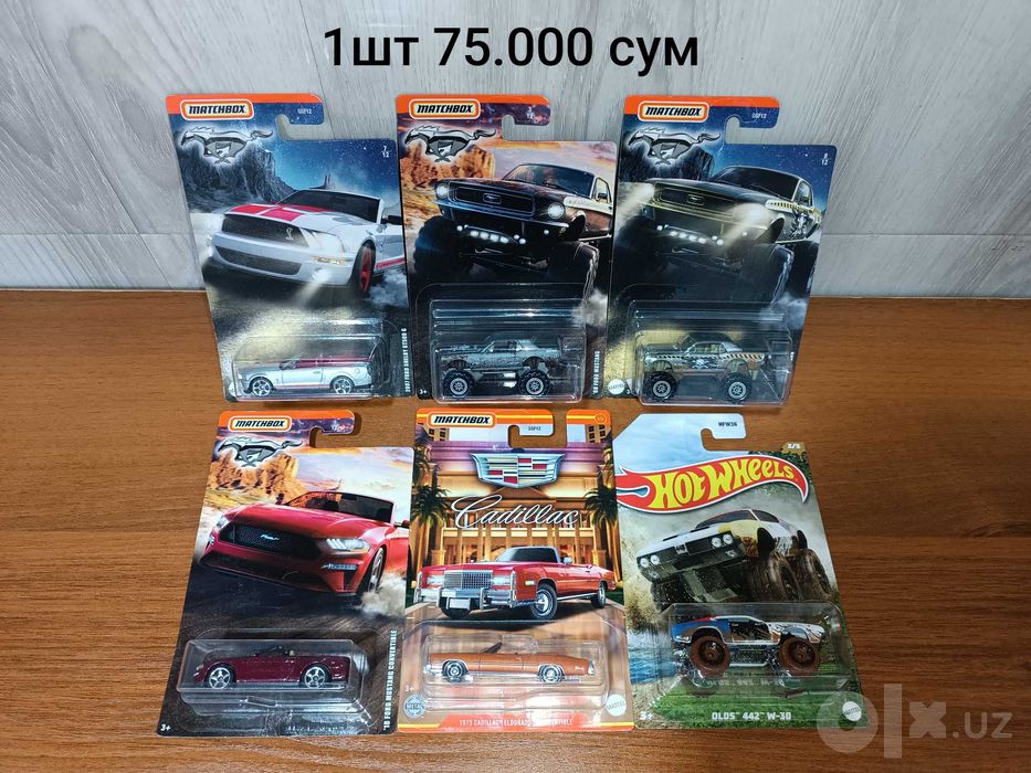 Продам новые машинки Hot Wheels, Matchbox