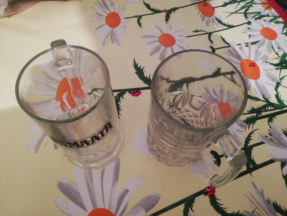 Пивные кружки в количестве 2 штук