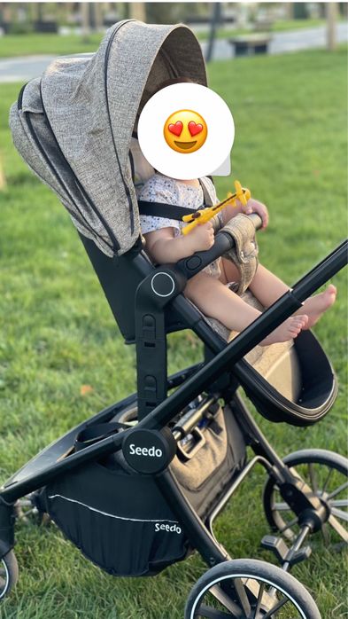 Современная и удобная коляска 3в1