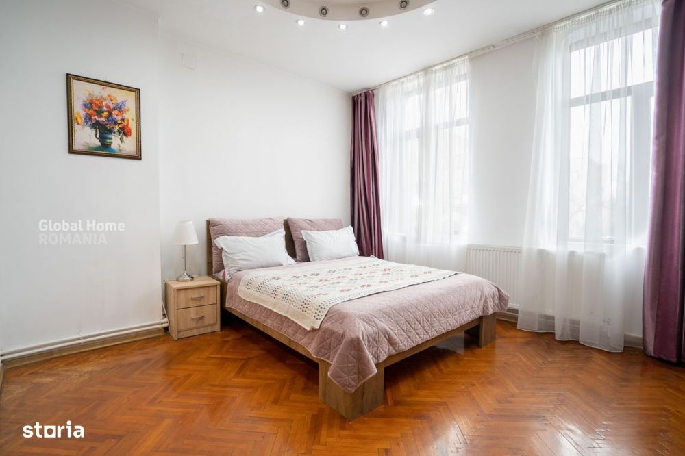 6-Room Apartment  Cismigiu Garden  Private Heating System  Parking