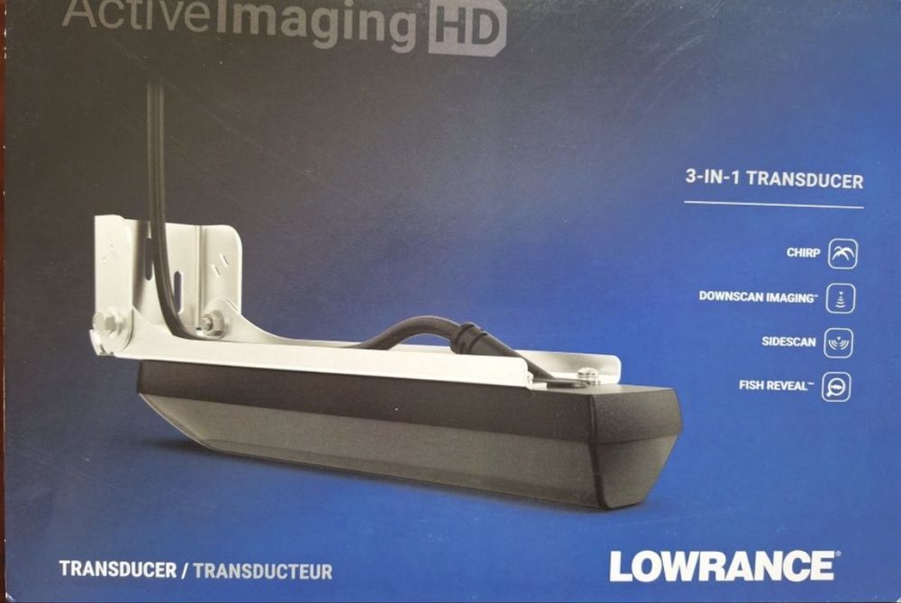 Sonda Lowrance Active Imaging Fish Reveal High Wide HD 3 in 1