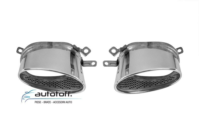 Difuzor bara spate compatibil Audi A6 4G C7 (14-18) Negru lucios