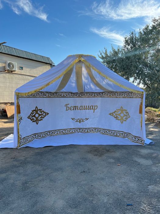 Арка 6 стойка+полуюрта 40000 газон тегін