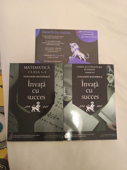Invata cu succes evaluare nationala pachet