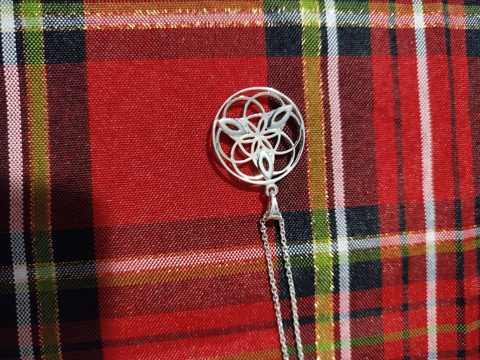 Pandantiv plus lanț argint