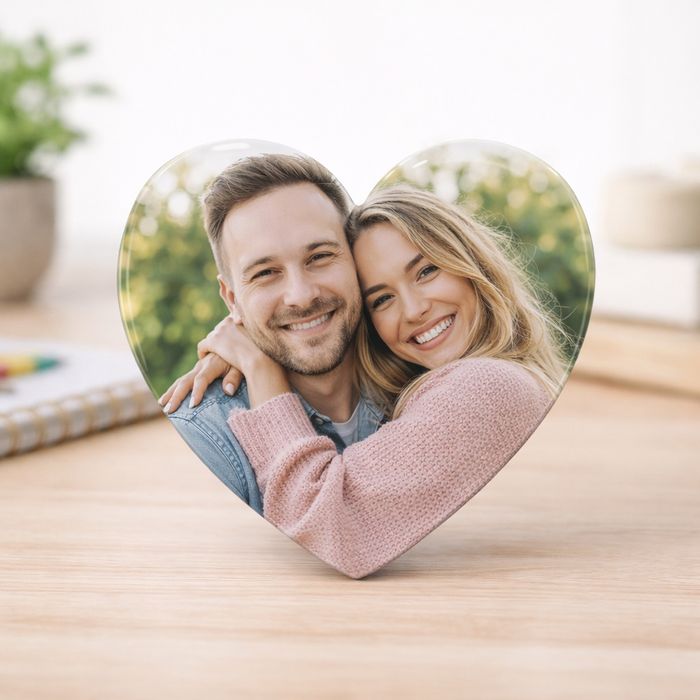 Магнит с персонализирана снимка, дизайн или лого