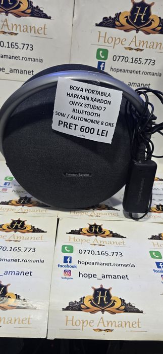 Hope Amanet P6 Boxa Portabila Harman Kardon Onyx studio 7