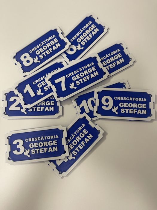 Etichete boxe porumbei personalizate