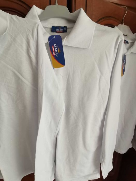 Tricouri polo baieti noi cu maneca lunga (12-14 ani)