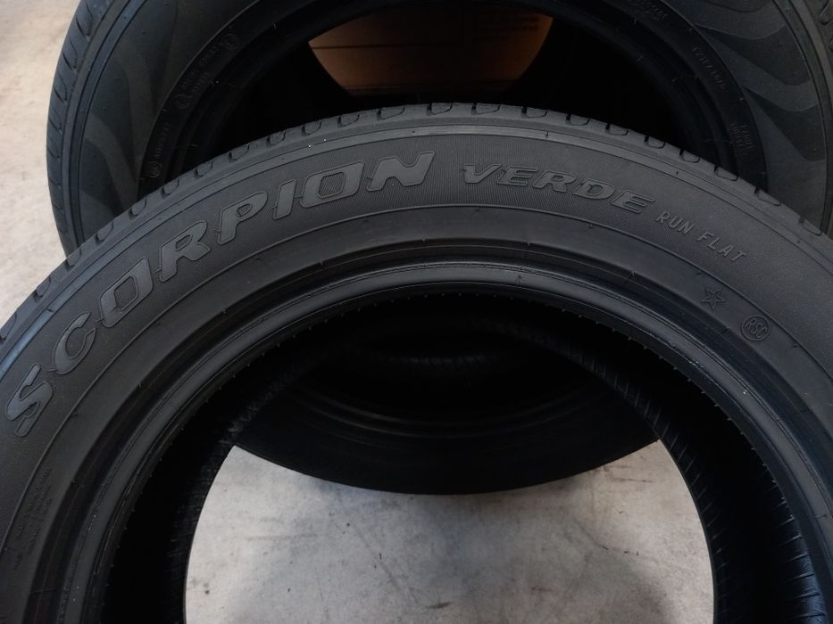 255/55/18 4бр.PIRELLI SCORPION VERDE-(RSC)RUN FLAT-Неразличими от НОВИ-DEMO