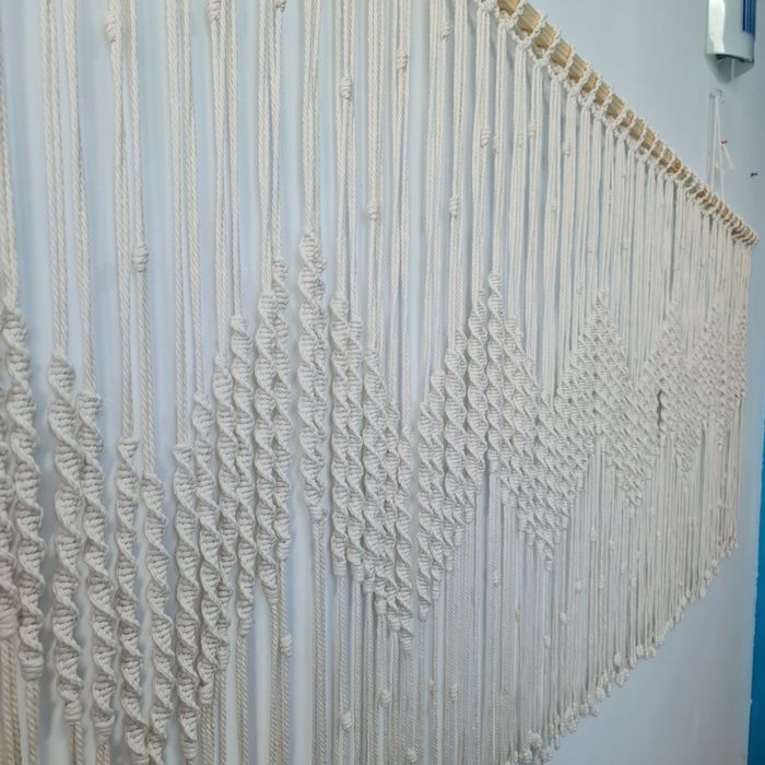 Макраме завеса за врата или прозорец