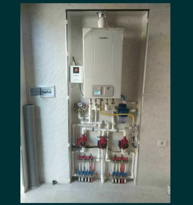 Сантехника,Santexnik.Тёплый пол. , Установка котлов ГАРАНТИ