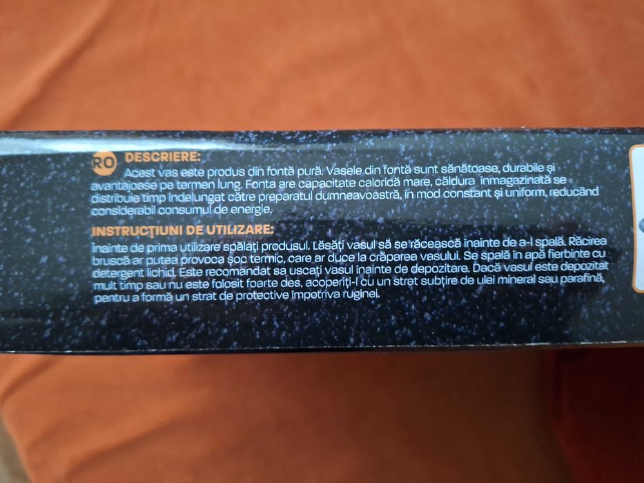 Tigaie grill gratar Cooking by Heinner, fonta pura, 25 x 4.7 cm