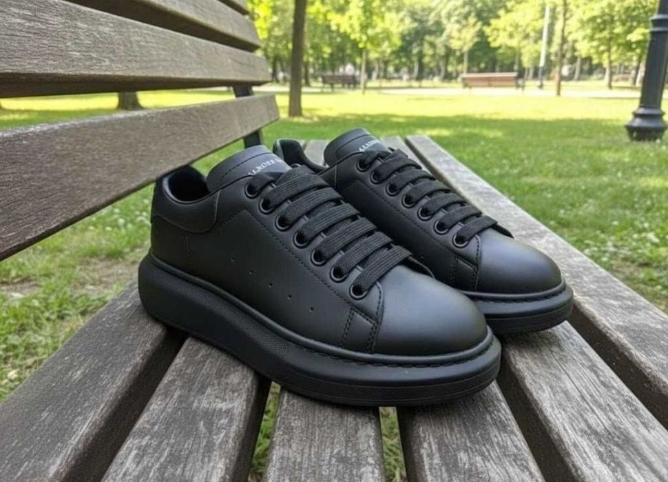 Adidasi Alexander Mcqueen Negru- Adidasi casual