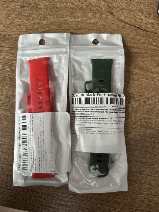 Smartwatch HUAWEI Watch Fit 3, GPS, Android/iOS, Midnight Black