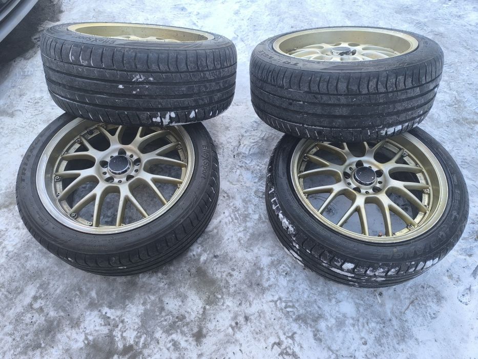 Резина с дисками лето r18