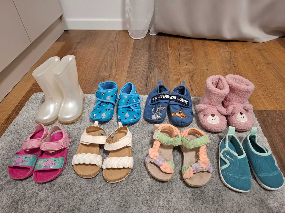 Papucei nr 23,Zara,h&m +, fete