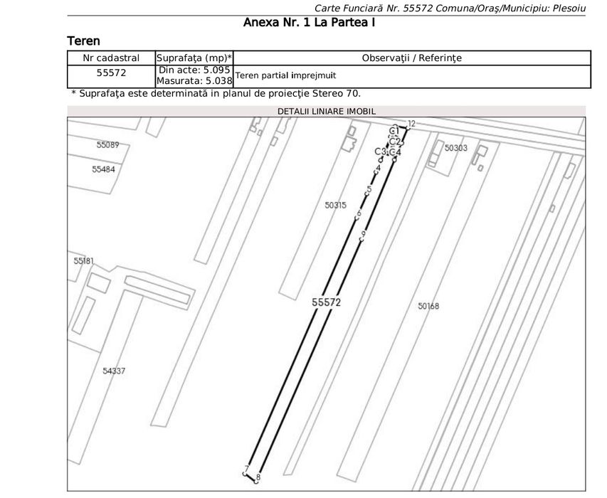 Casa de vanzare cu teren de 5038mp intravilan(Plesoiu-Arcesti)