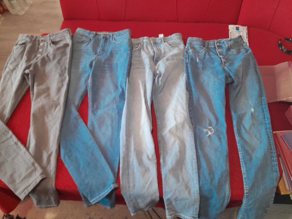 4 бр дънки Н&М 152 ръст