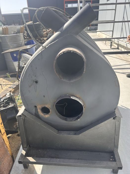 Печка canada на дърва и пелети