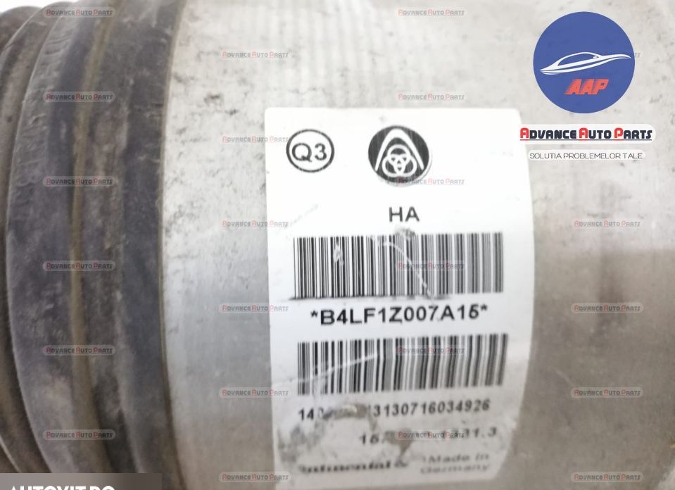 Perna aer stanga spate cod B4LF1Z007A15 - originala Mercedes-Benz  S-C