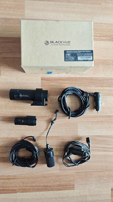Camera smart Auto BlackVue DR-750X - 2CH fata spate + baterie externa Power Ultra Magic 124X