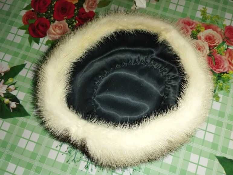 Шапка и воротник из песца