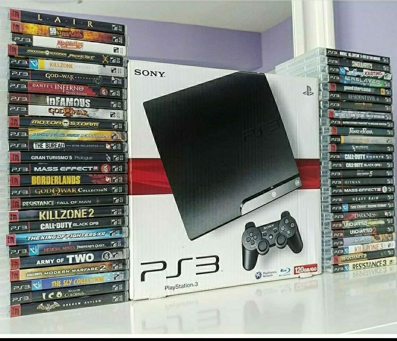 Ps3 slim idyal holatda blomba ochilmagan yangi masla 500 gb