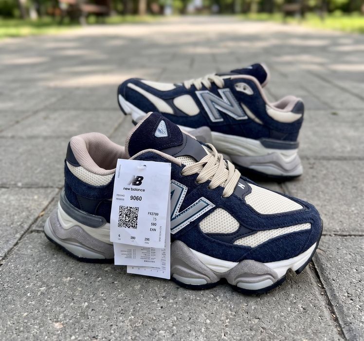Adidasi New Balance 9060 Albastru Bleumarin - Full Box