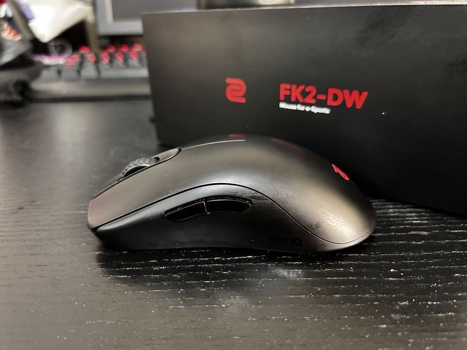 Zowie fk2-dw безжична мишка с подарък zowie ec2