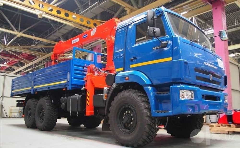 Кран манипулятор КАМАЗ  43118 6х6