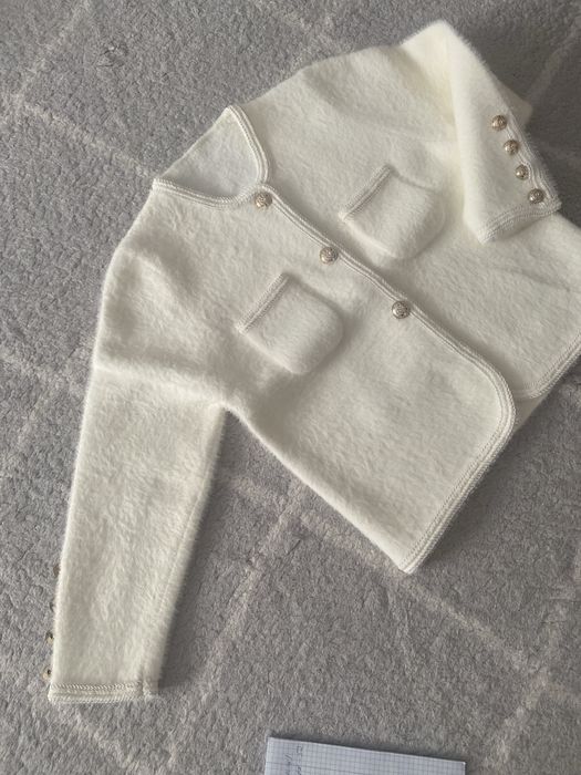 Продам кардиган белый новый