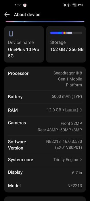 OnePlus 10 pro 5g