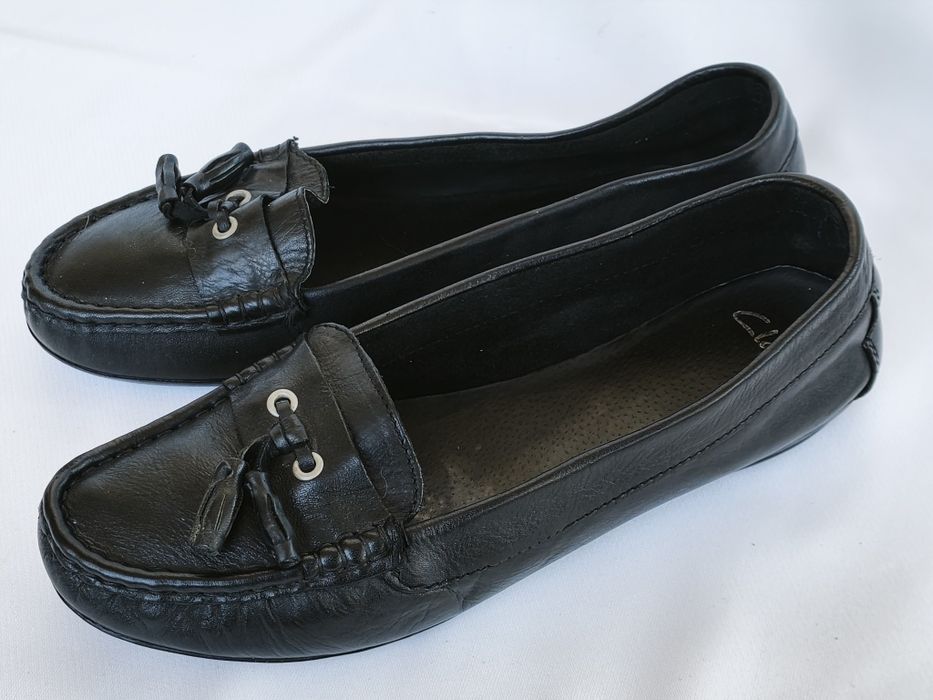 Clarks, обувки естествена кожа, номер 40