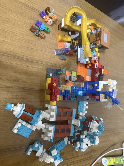 Лего майнкрафт несколько наборов