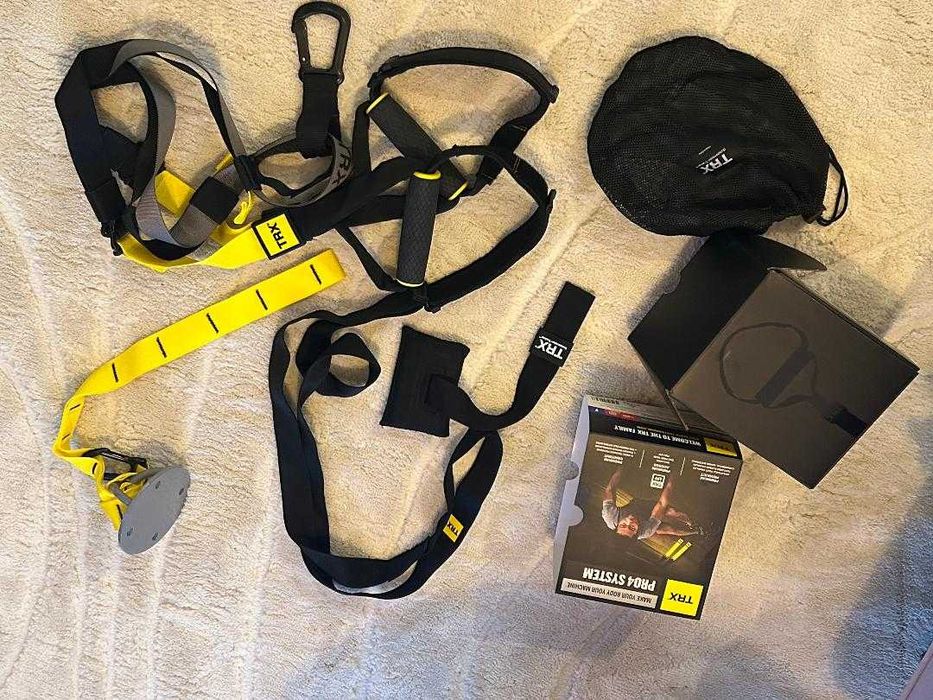 Corzi antrenament in suspensie TRX Club Pro4 system