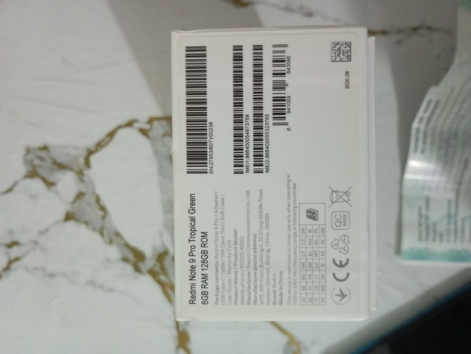 Redmi note 9 pro 128гб