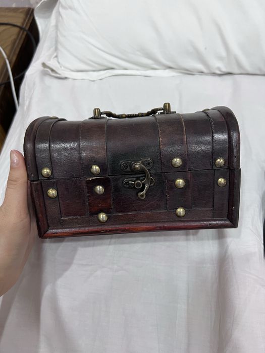 Сундук деревяный для хранения мелочей