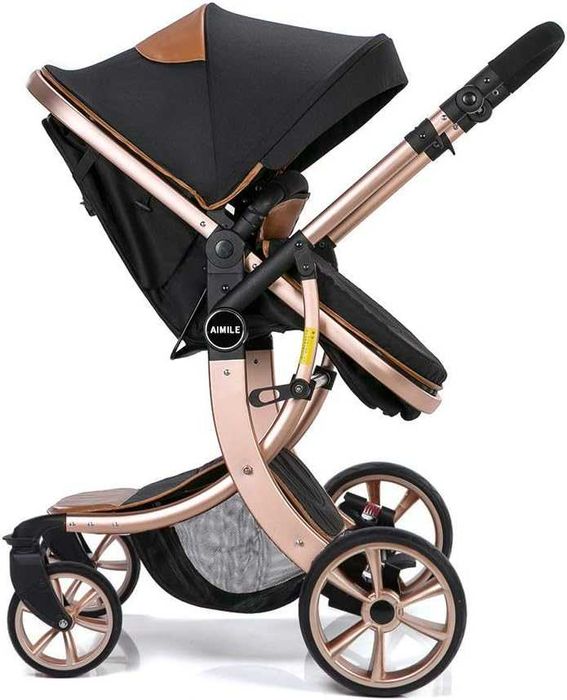 Carucior de copii 3 in 1 Visoli negru