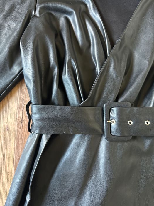 Кожаное Платье Zara