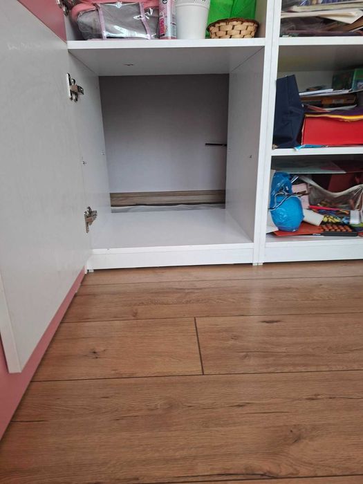 Поръчково обзавеждане за момичешка детска стая, с тайно скривалище