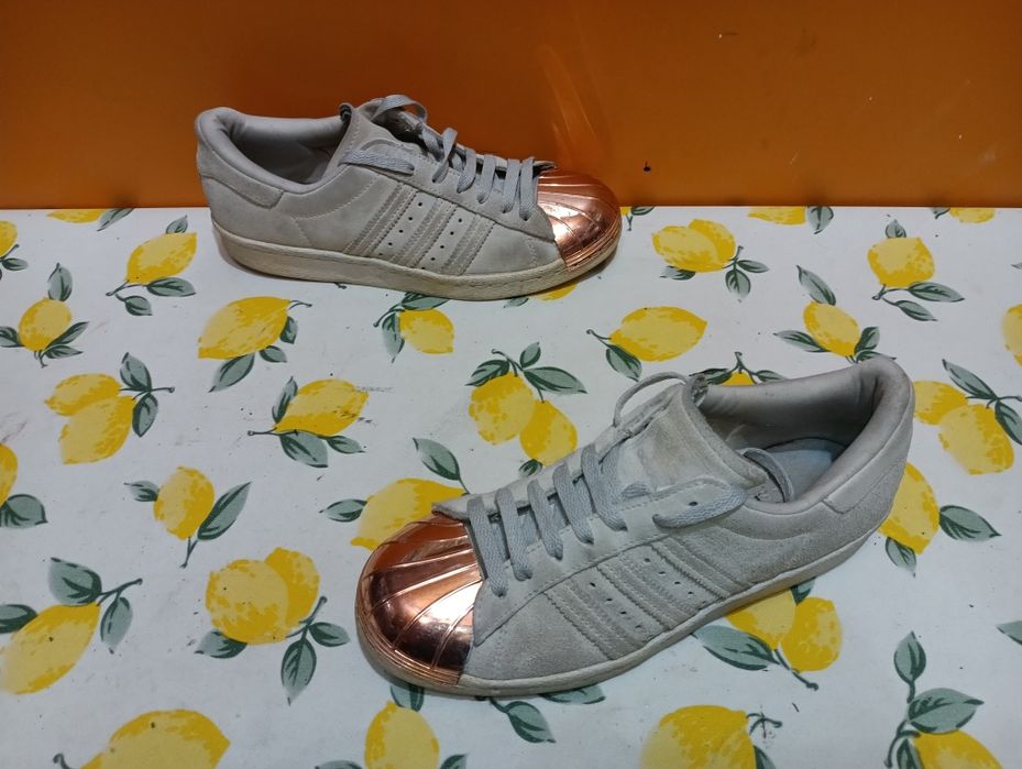 Adidas N 37,5 Superstar кожени